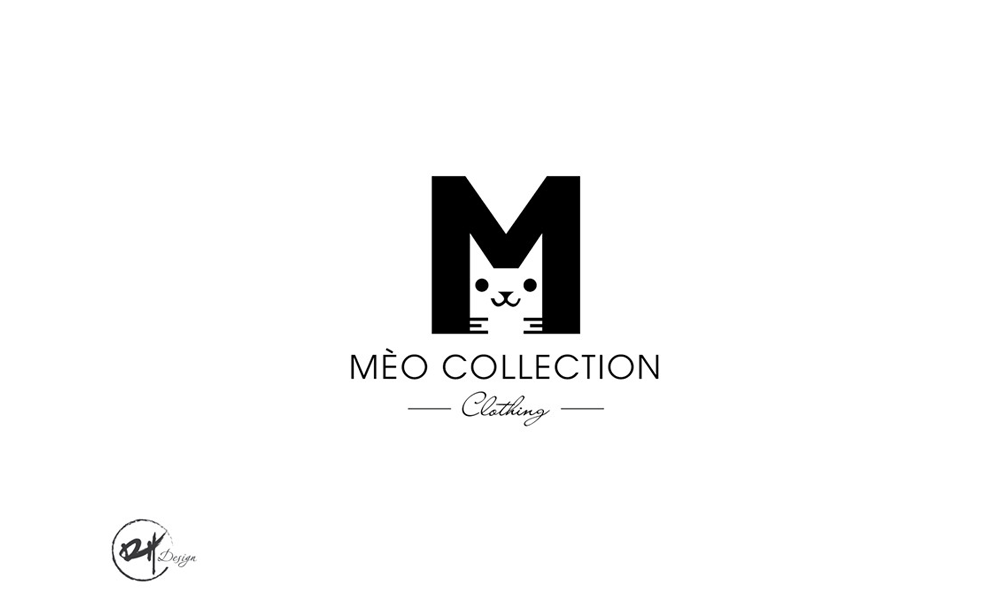 Thiết kế logo Mèo Collection